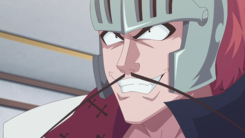 They really wanted to hammer the “I am the bad guy” point down.